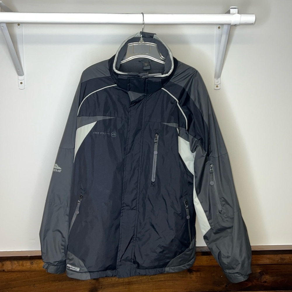 Free Country‎ Black Winter Jacket- Small